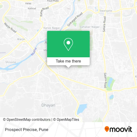 Prospect Precise map