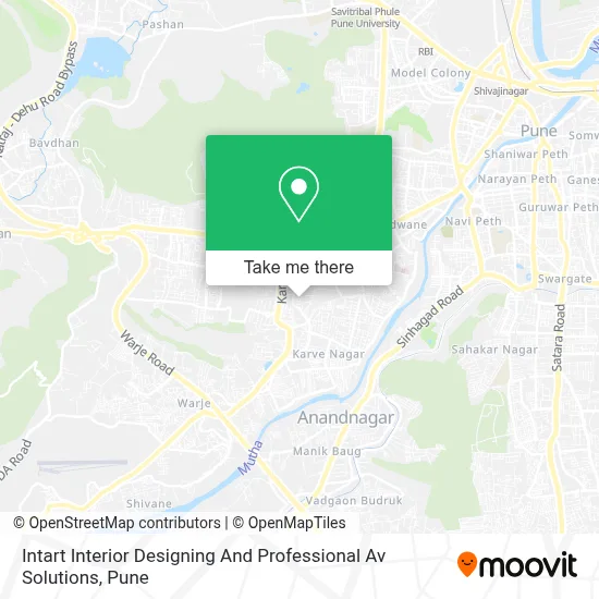 Intart Interior Designing And Professional Av Solutions map