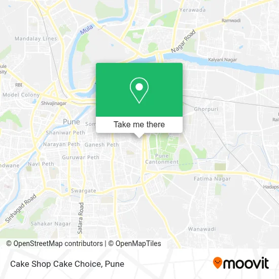 Cake Shop Cake Choice map