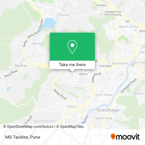 MS Tackles map