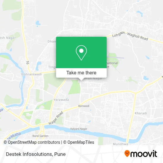 Destek Infosolutions map