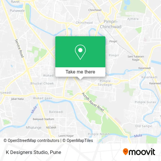 K Designers Studio map