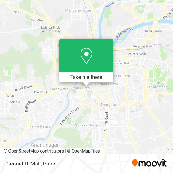 Geonet IT Mall map