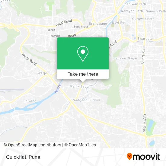 Quickflat map
