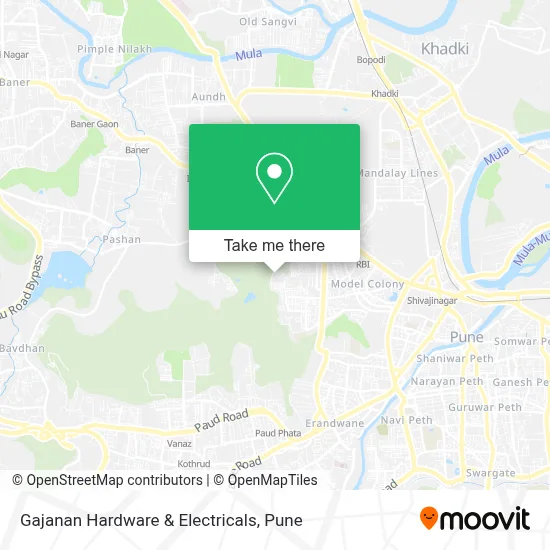 Gajanan Hardware & Electricals map