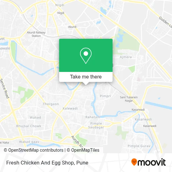 Fresh Chicken And Egg Shop map