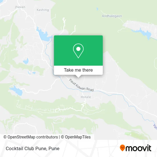 Cocktail Club Pune map
