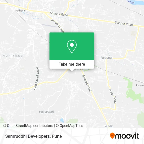 Samruddhi Developers map