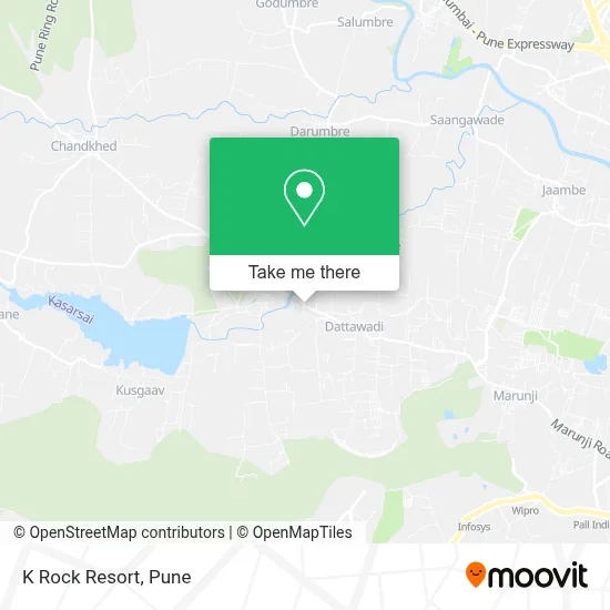 K Rock Resort map