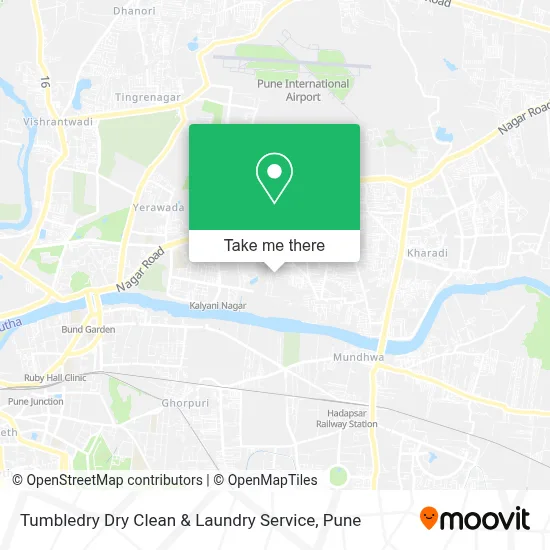 Tumbledry Dry Clean & Laundry Service map
