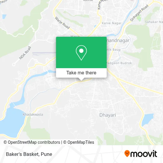 Baker's Basket map