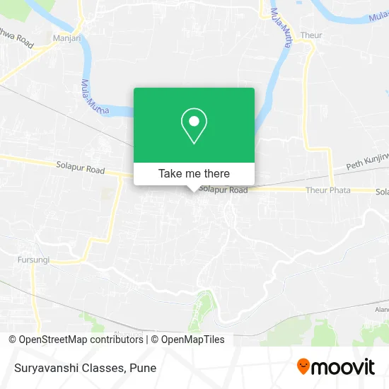 Suryavanshi Classes map