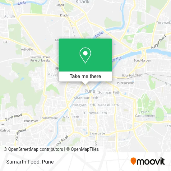 Samarth Food map