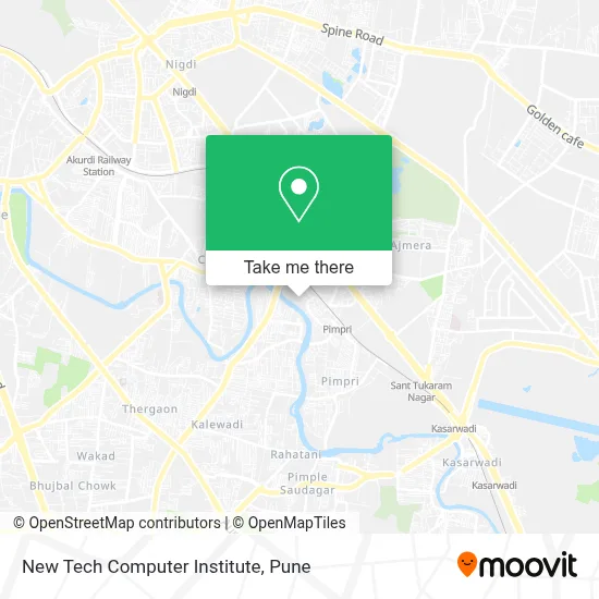 New Tech Computer Institute map