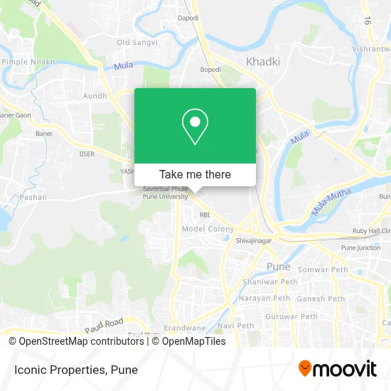 Iconic Properties map