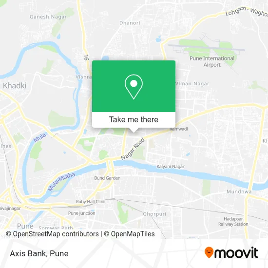 Axis Bank map