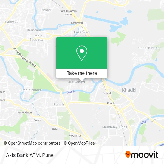 Axis Bank Atm map