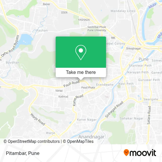 Pitambar map