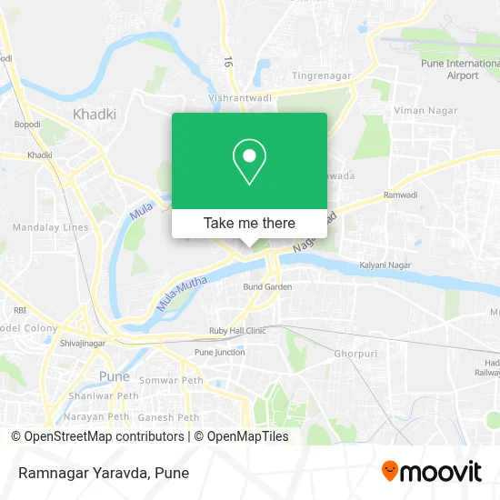 Ramnagar Yaravda map