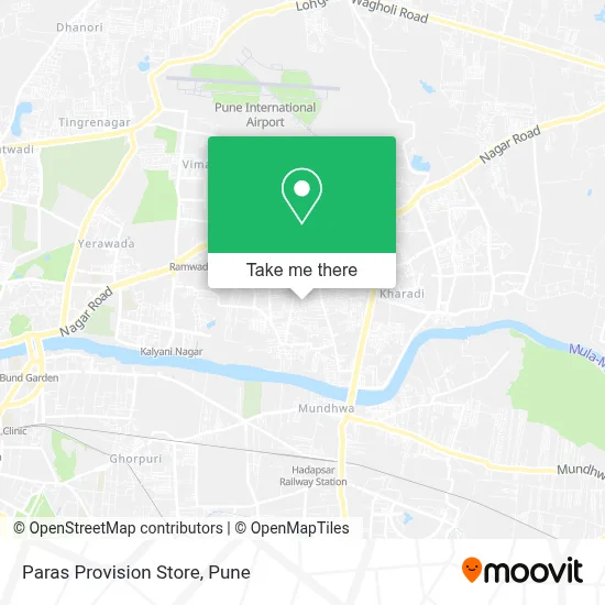 Paras Provision Store map