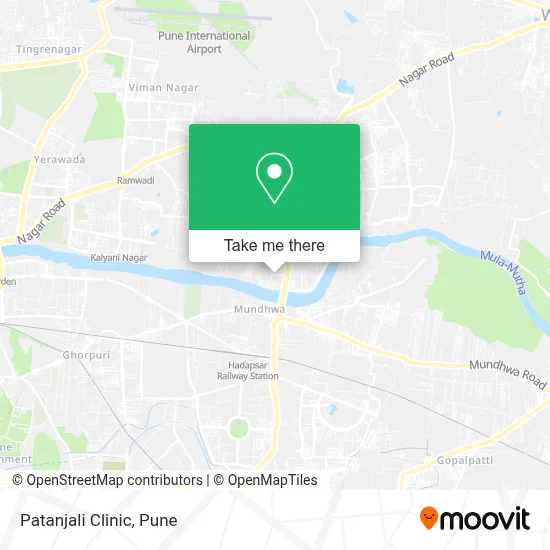 Patanjali Chikitsalay map