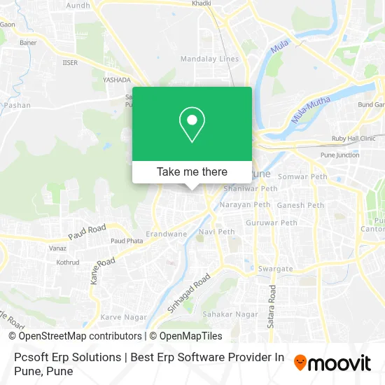 Pcsoft Erp Solutions | Best Erp Software Provider In Pune map