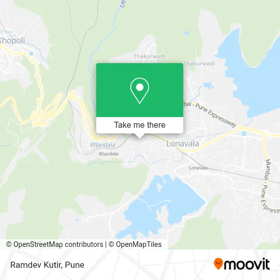 Ramdev Kutir map
