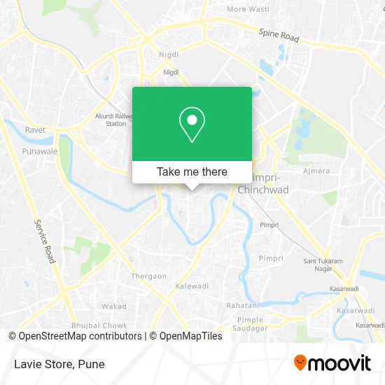 Lavie Store map