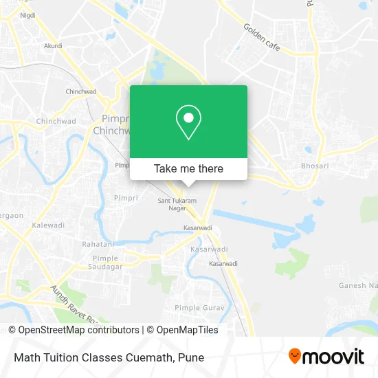 Math Tuition Classes Cuemath map