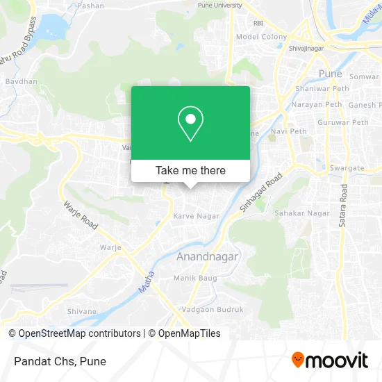 Pandat Chs map