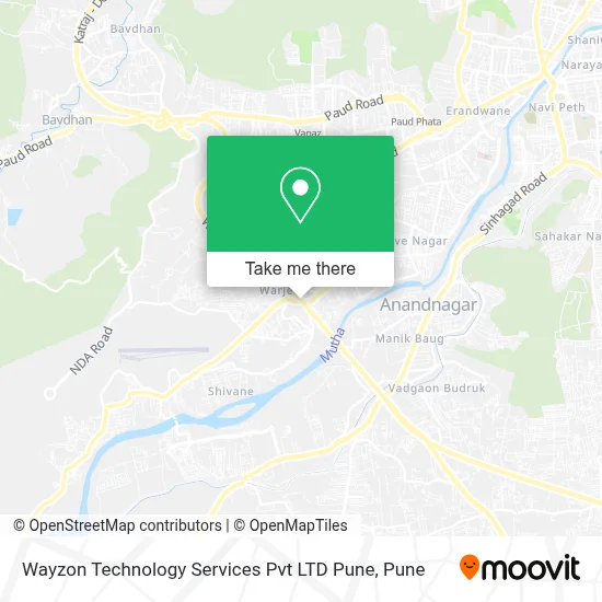 Wayzon Technology Services Pvt LTD  Pune map