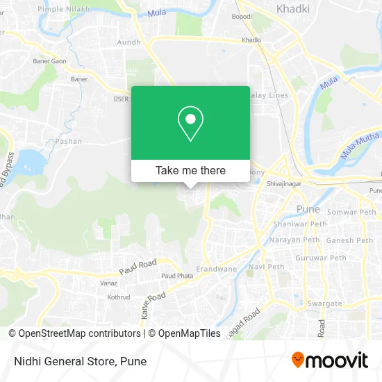 Nidhi General Store map