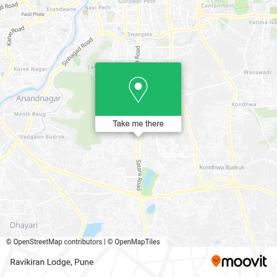 Ravikiran Lodge map