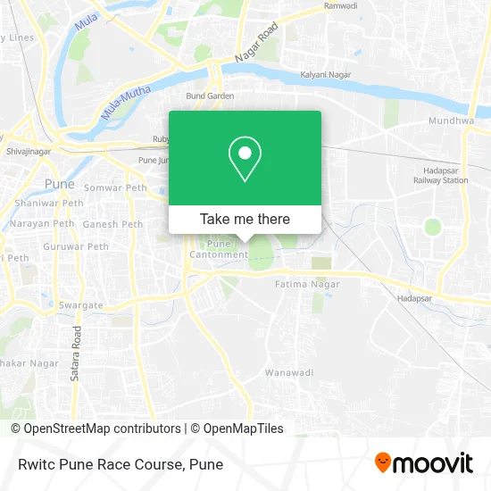 Rwitc Pune Race Course map