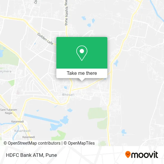 HDFC Bank Atm map