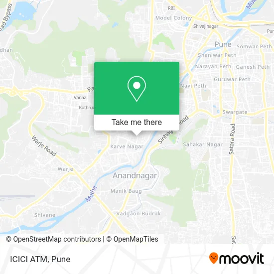 ICICI Atm map
