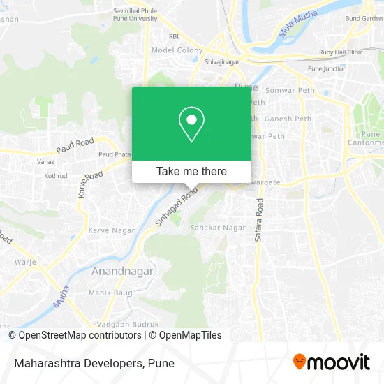 Maharashtra Developers map