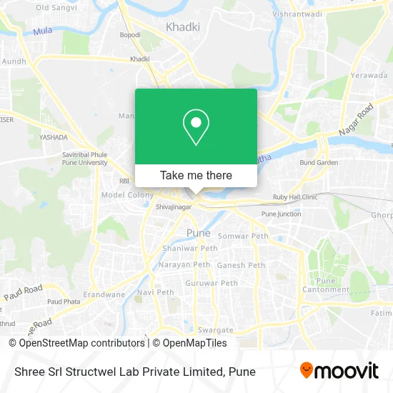 Shree Srl Structwel Lab Private Limited map