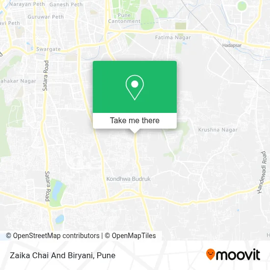 Zaika Chai And Biryani map