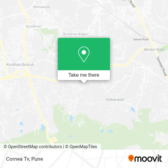 Cornea Tv map