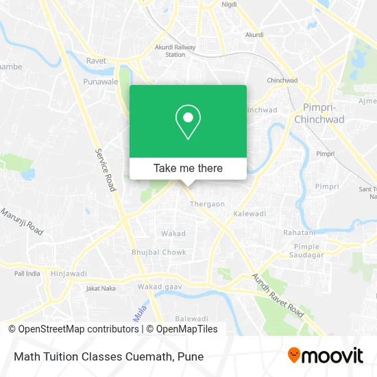 Math Tuition Classes Cuemath map