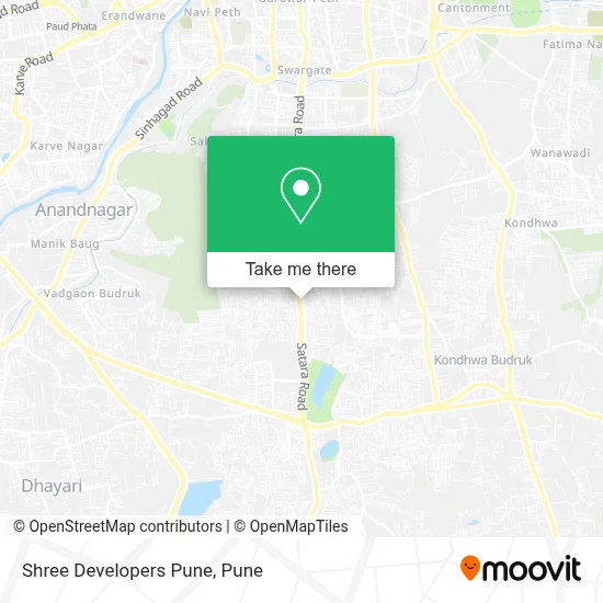 Shree Developers Pune map
