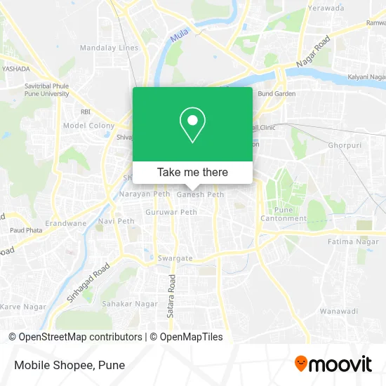 Mobile Shopee map