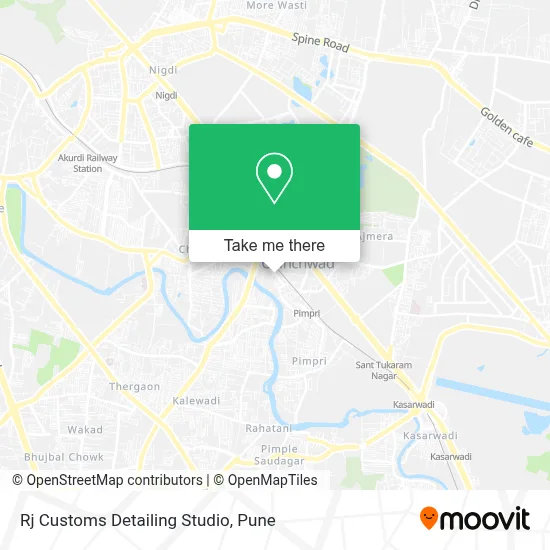 Rj Customs Detailing Studio map