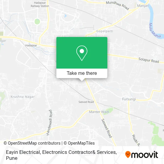 Eayin Electrical, Electronics Contractor& Services map