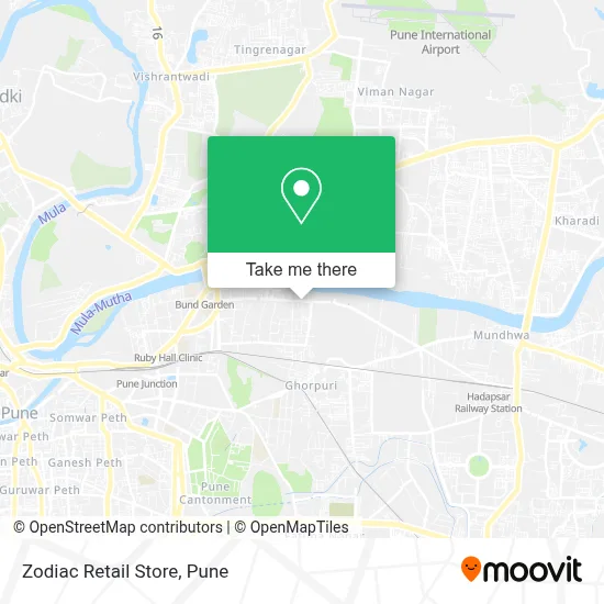 Zodiac Retail Store map