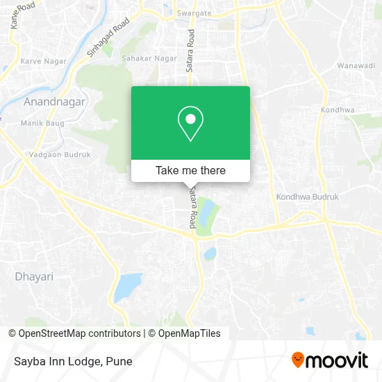 Sayba Inn Lodge map