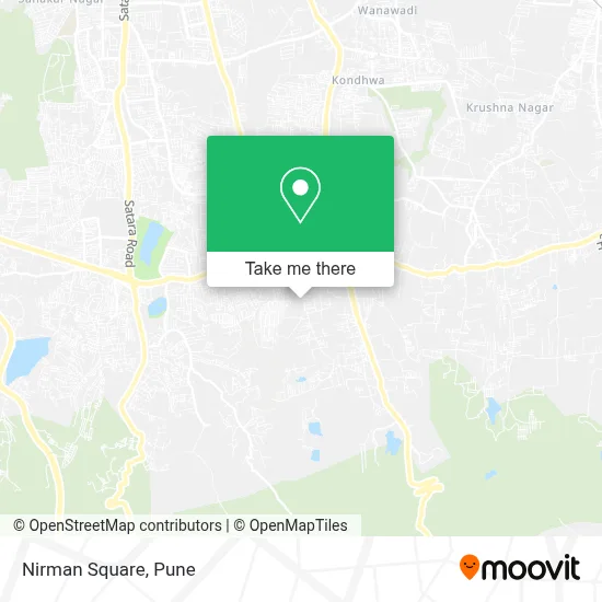 Nirman Square map