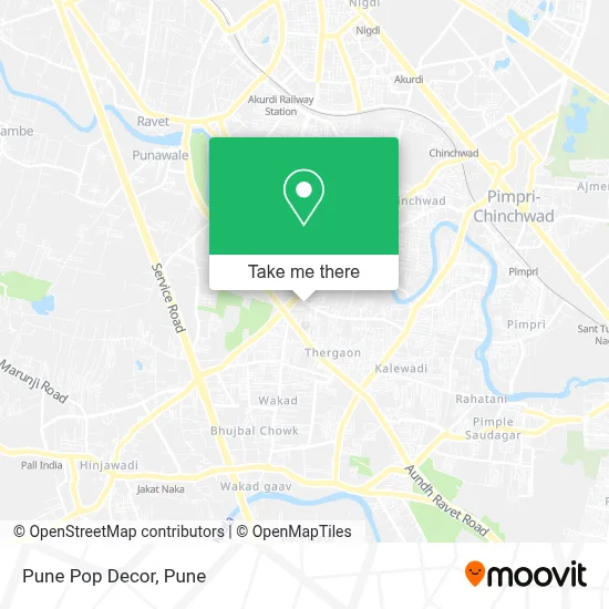 Pune Pop Decor map