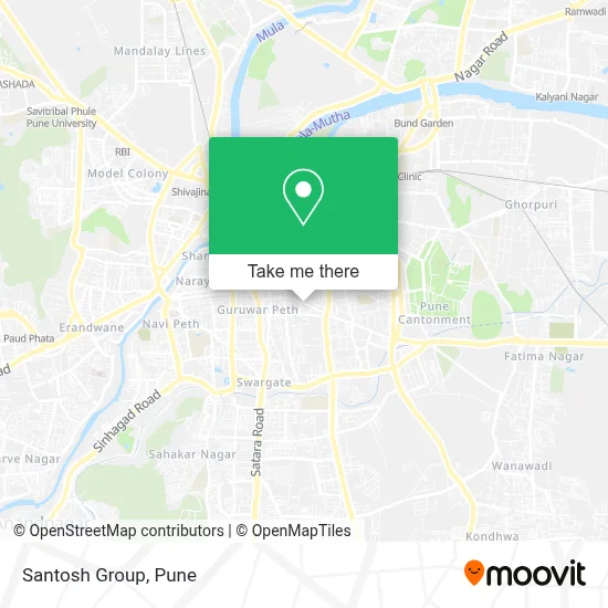 Santosh Group map